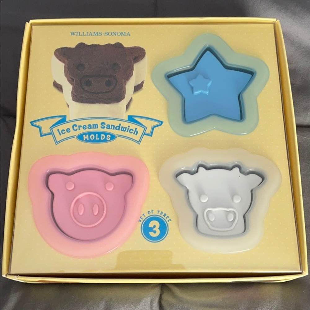 Williams Sonoma Ice Cream Sandwich Molds